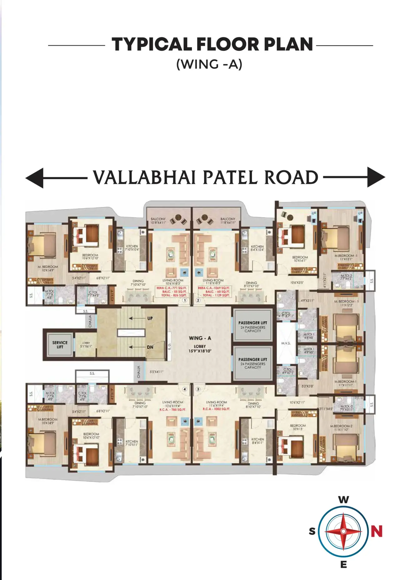Neelkamal Nicco Residency Master Plan