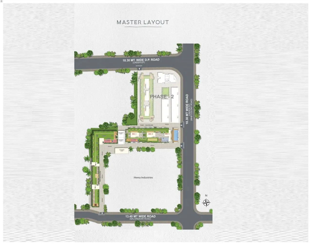 Nicco Shristi Residency Master Plan