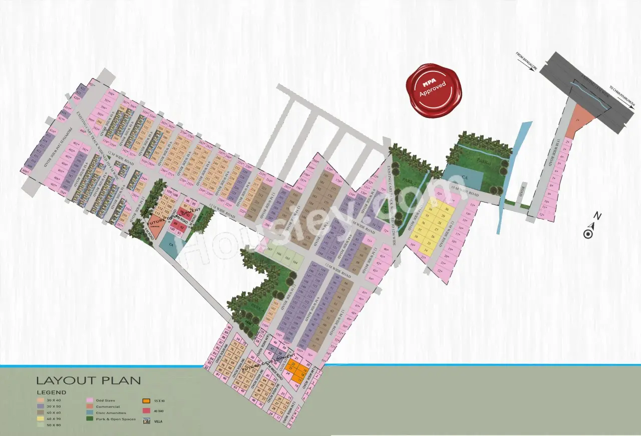 Oceanus Villagio Floor Plan