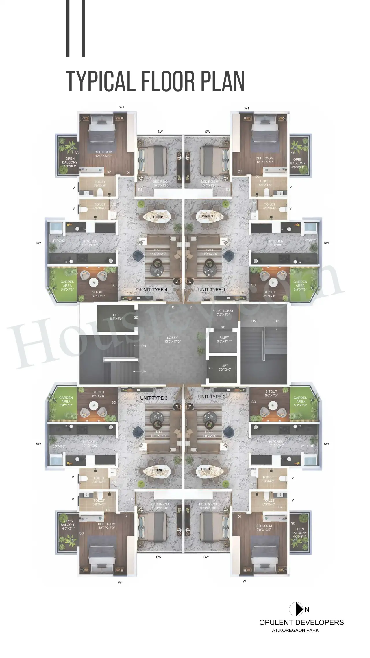Opulent Starlit Master Plan