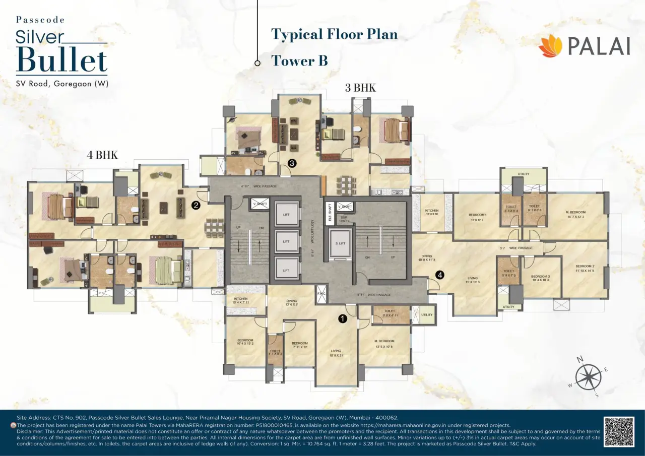 Palai Silver Bullet Floor Plan
