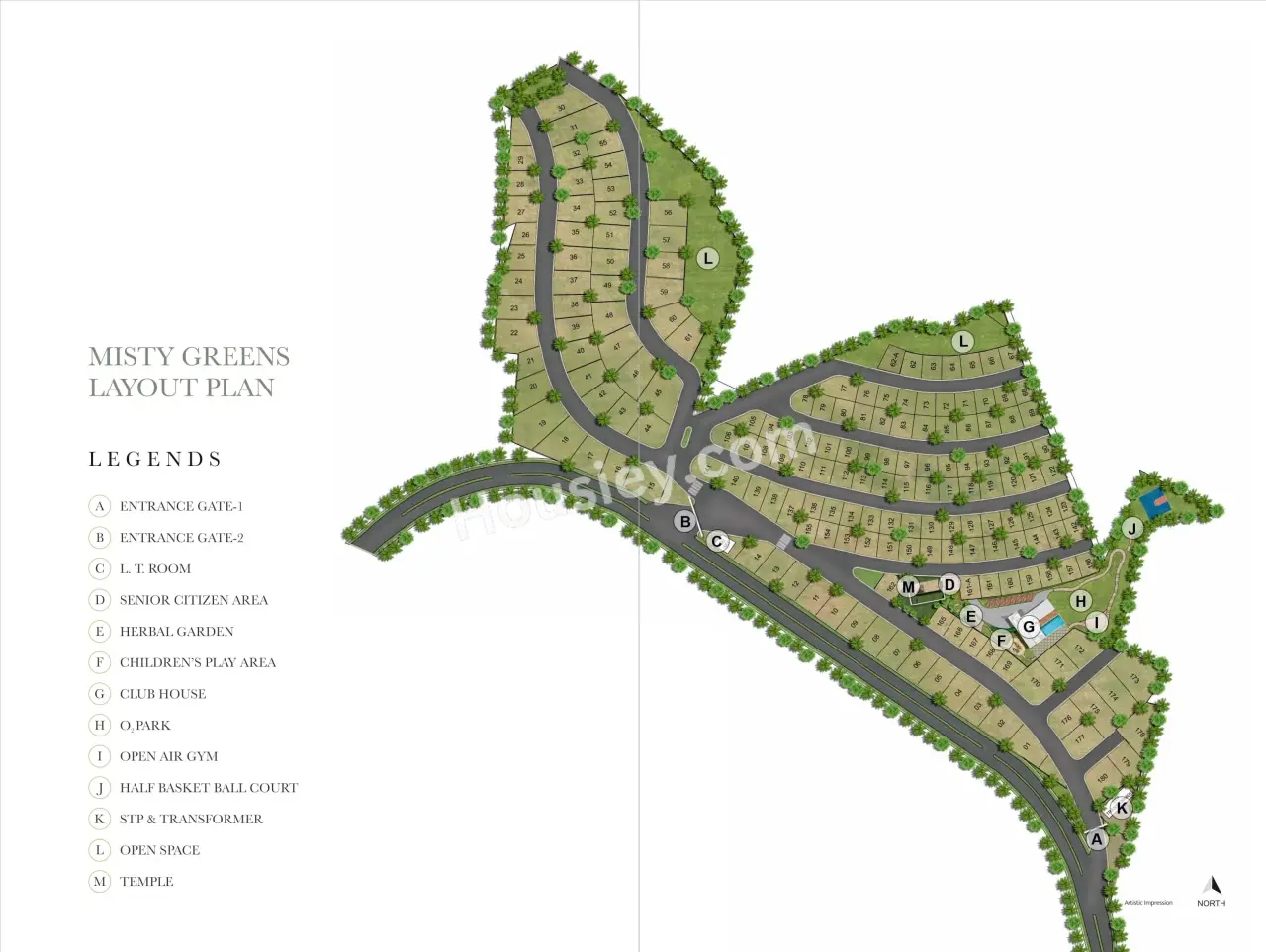 Paranjape Misty Greens Floor Plan