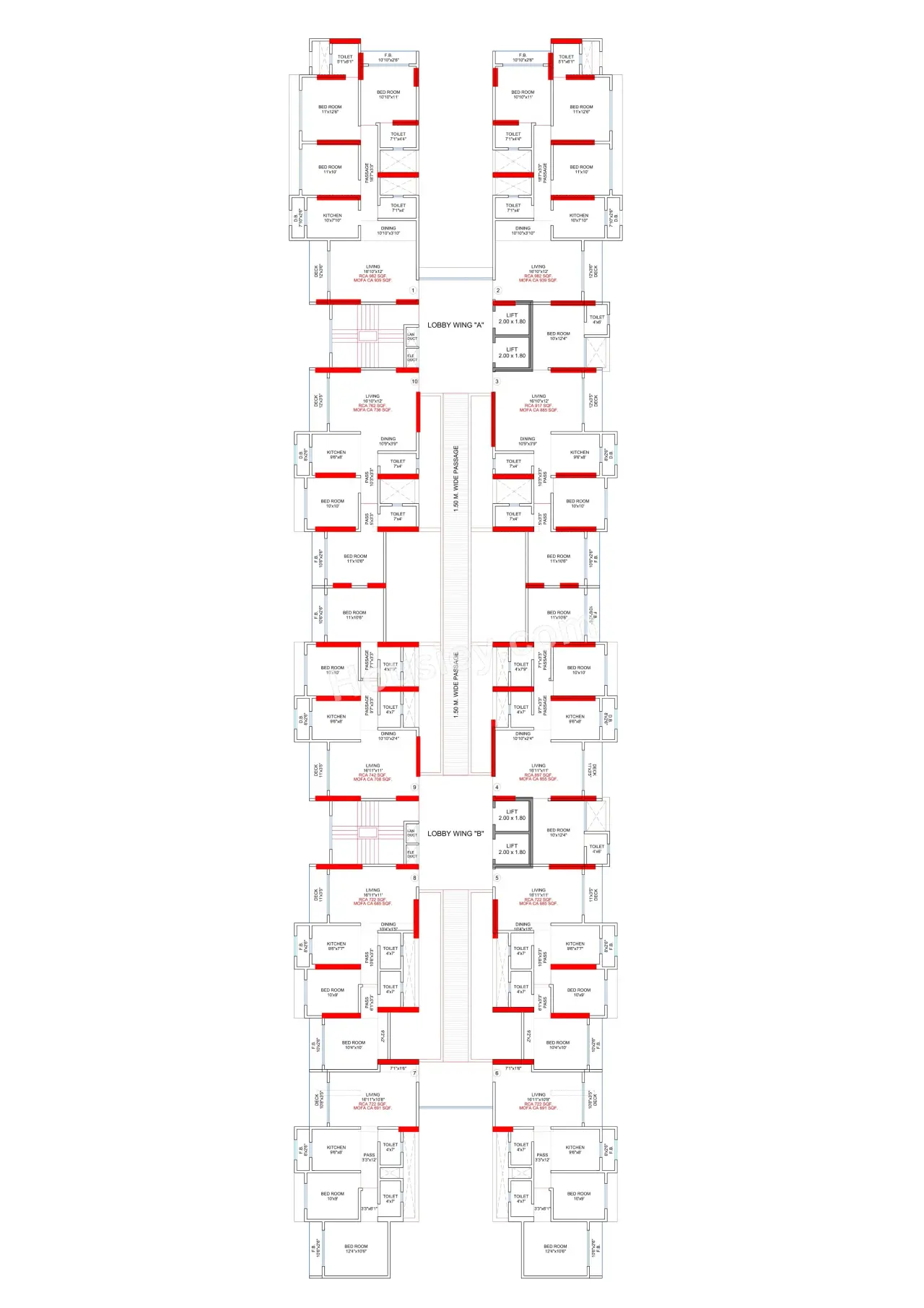 Patil Majestic Tower Master Plan