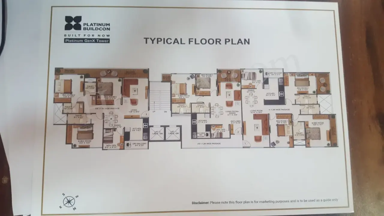 Platinum Genx Tower Floor Plan