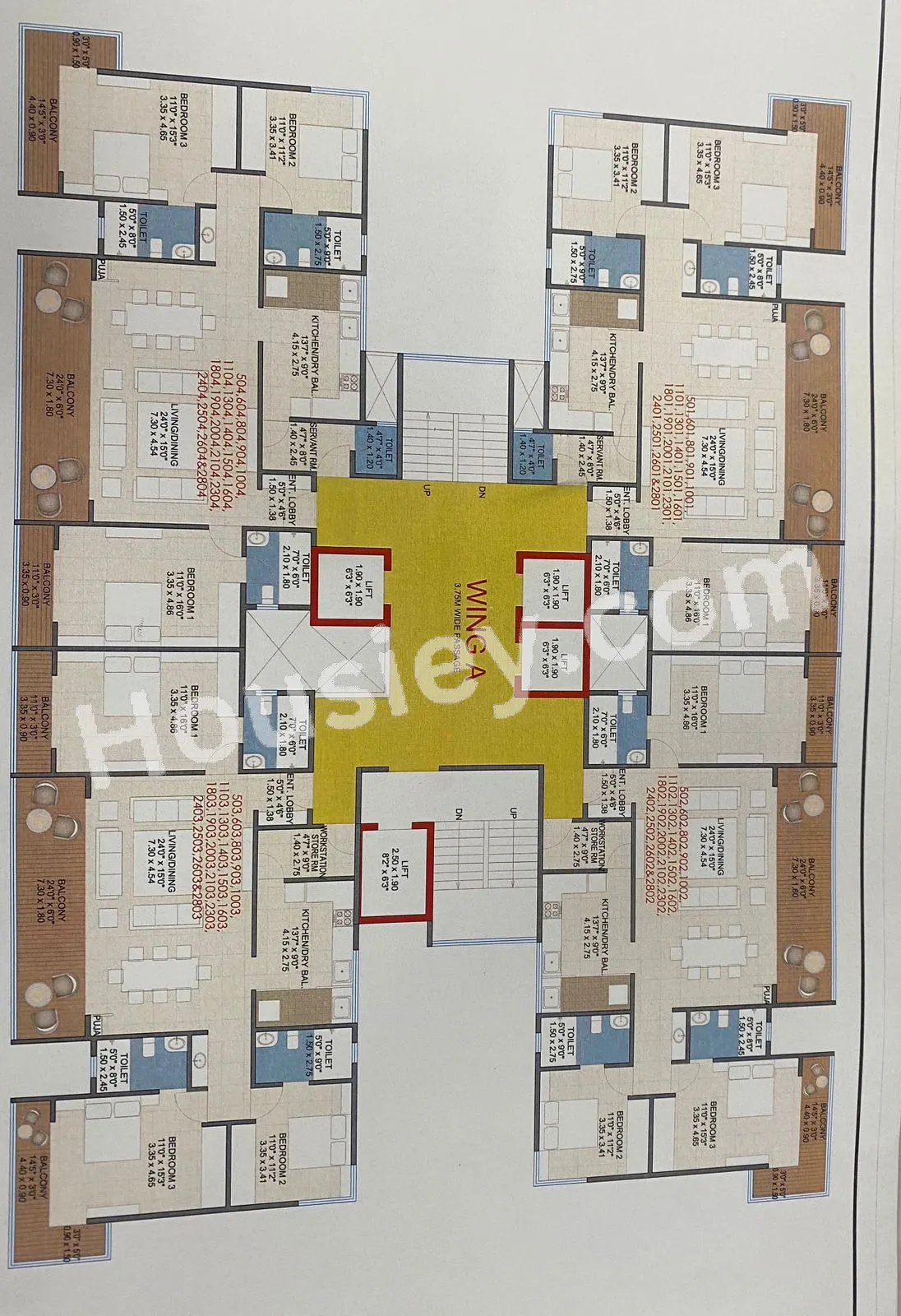 Pristine Pashan Floor plan 1