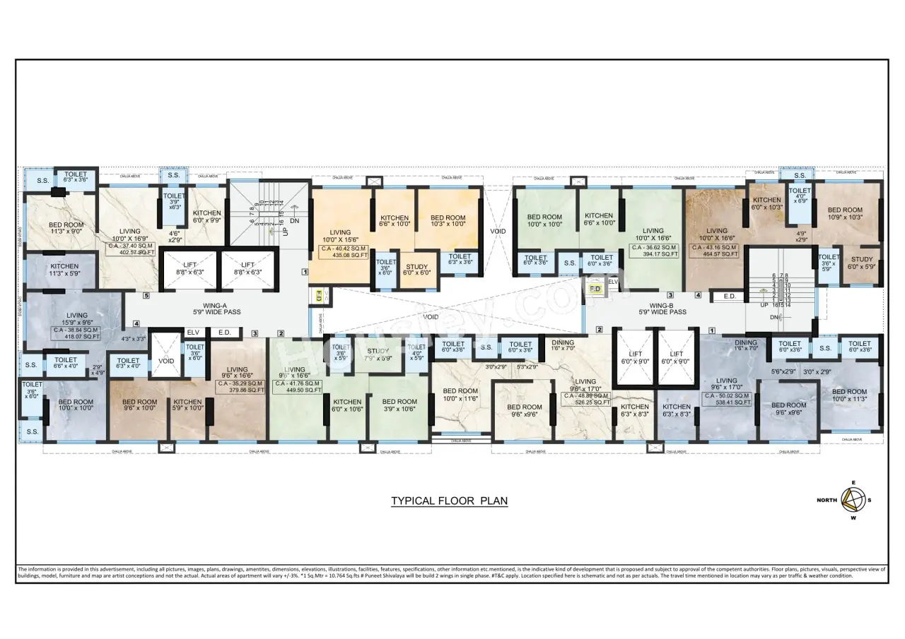 Puneet Shivalaya Floor Plan