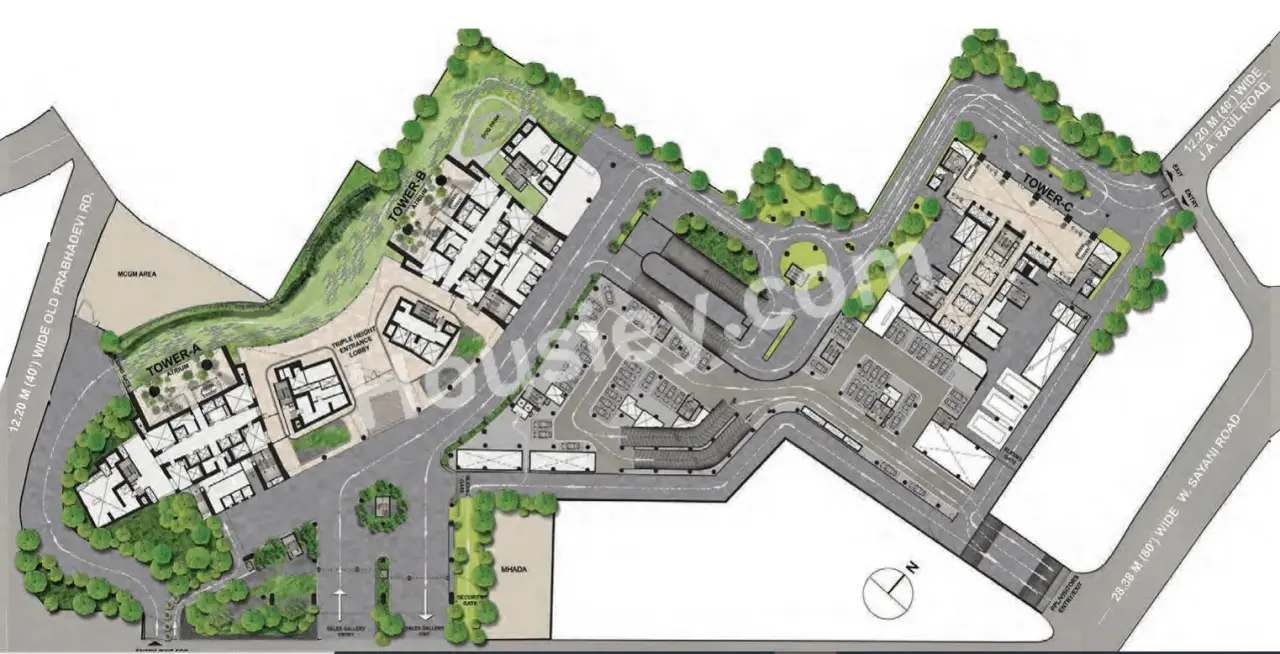 Raheja Amaltis Master Plan