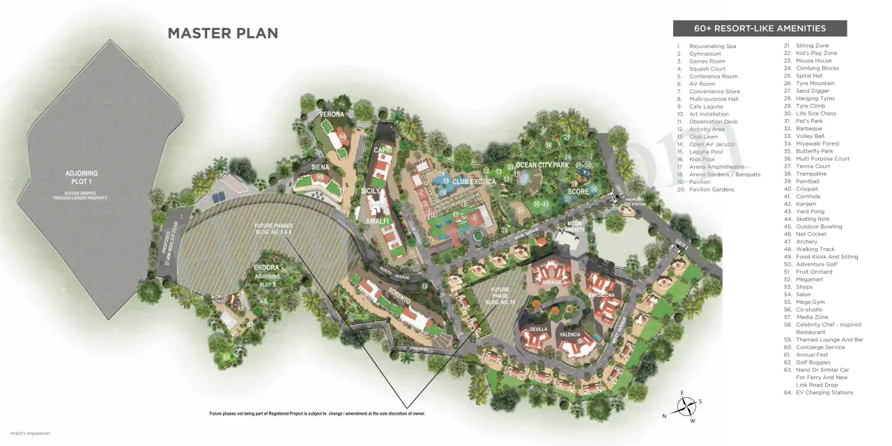 Raheja Versova Island Master Plan