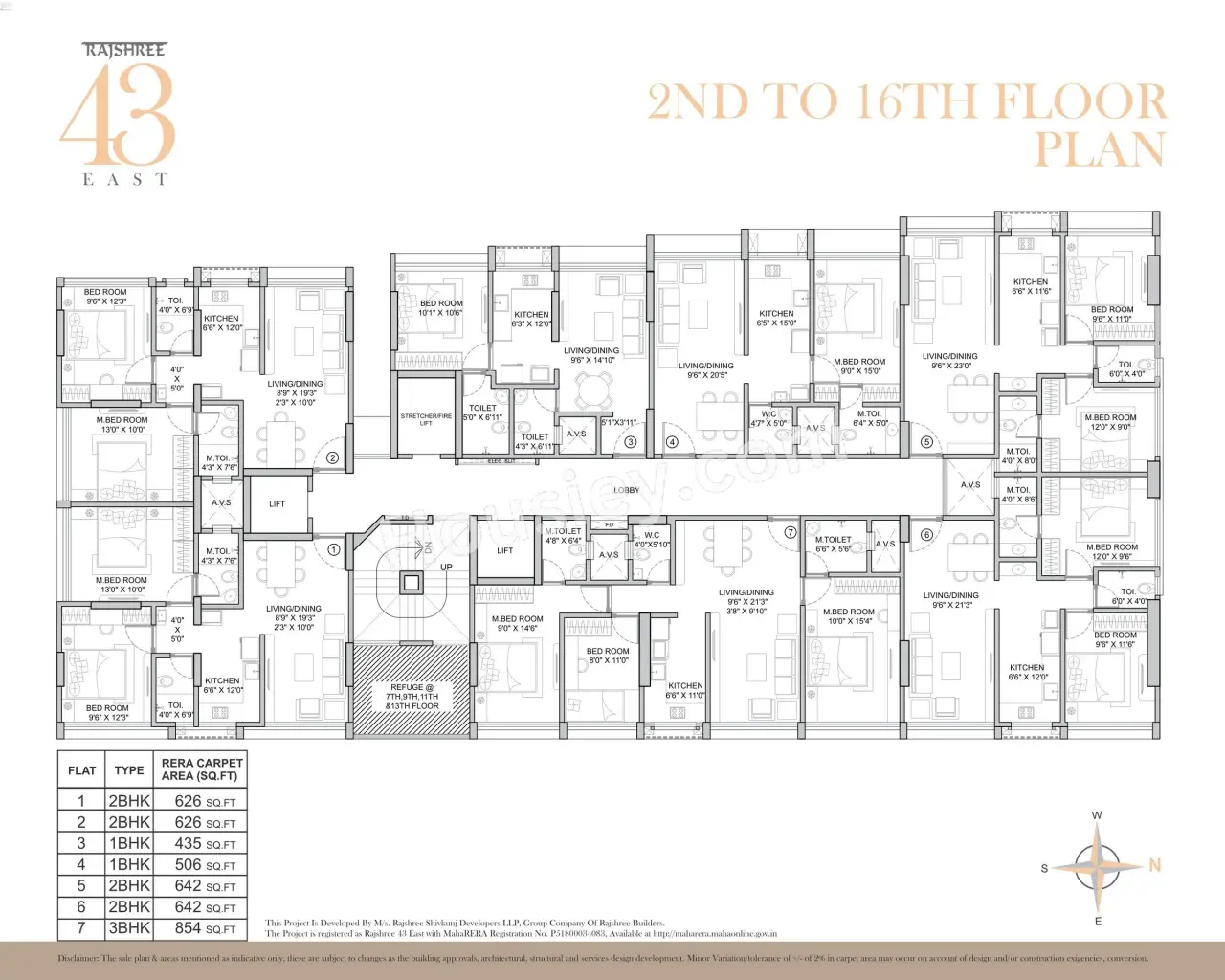 Rajshree 43 East Master Plan