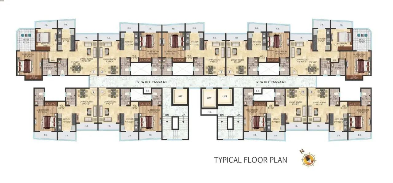 Ramdev Ritu Heights Master Plan
