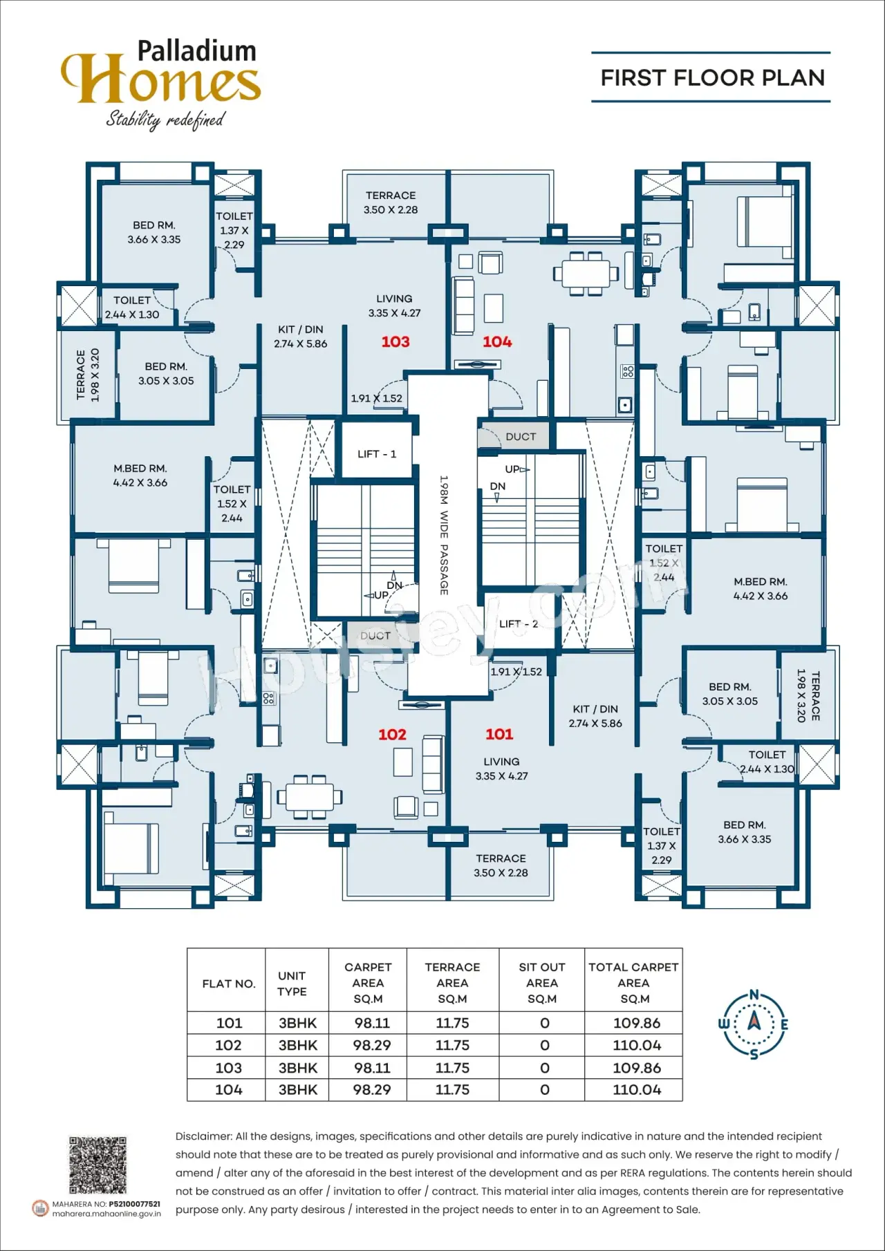 Raojee Palladium Homes Master Plan