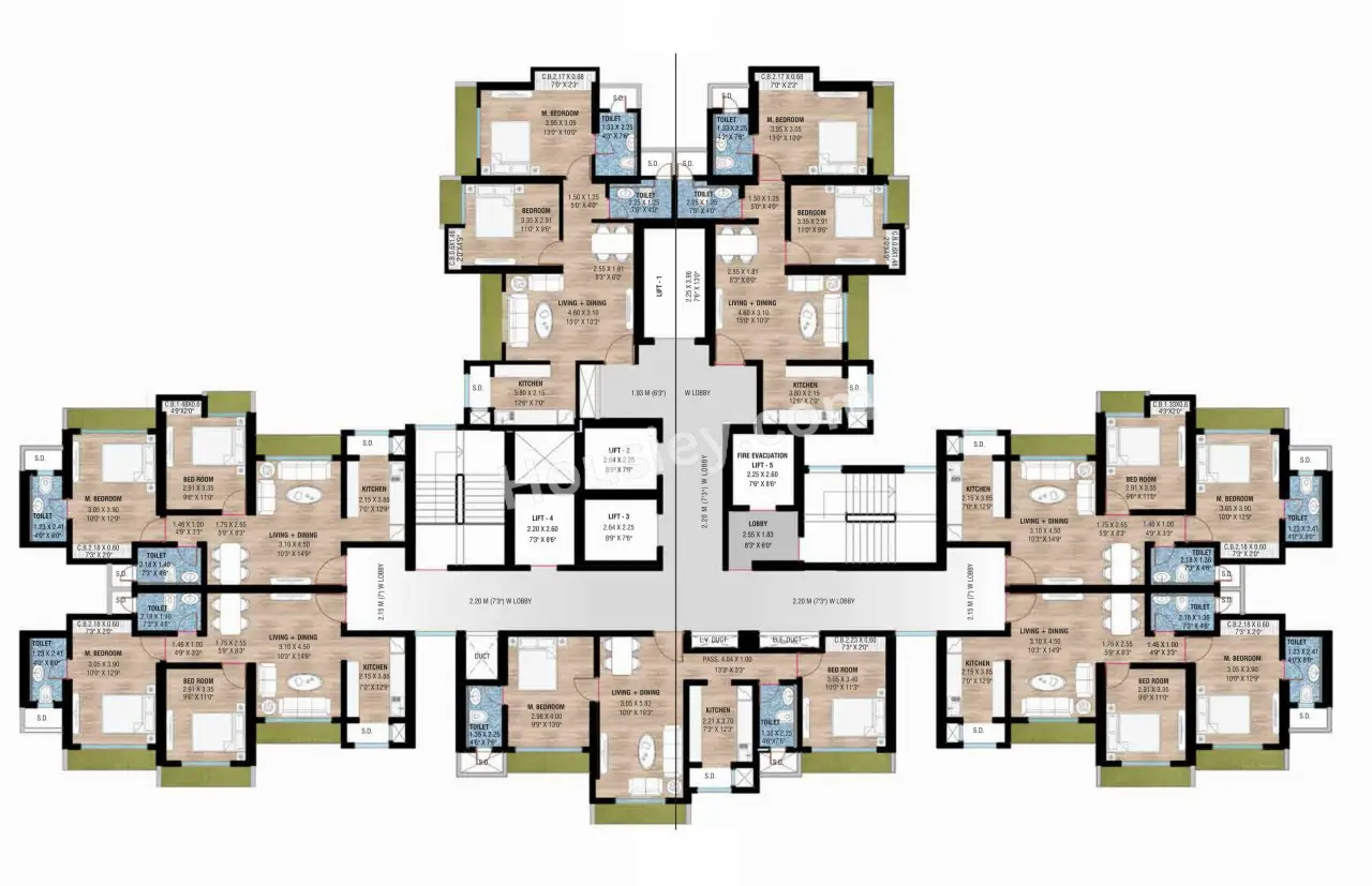 Raunak Unnathi Woods Supreme Master Plan
