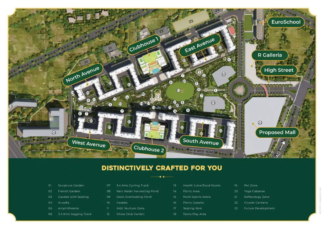 Runwal Garden Phase 5 Master Plan