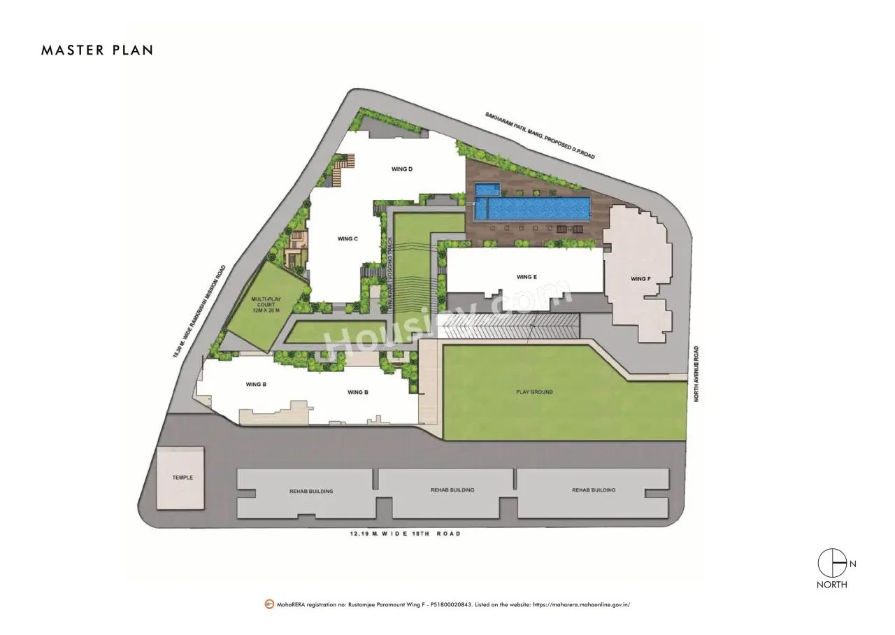 Rustomjee Paramount Master Plan