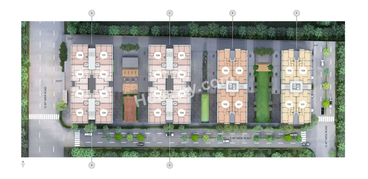 Saanvi Nirman Spectra Floor Plan