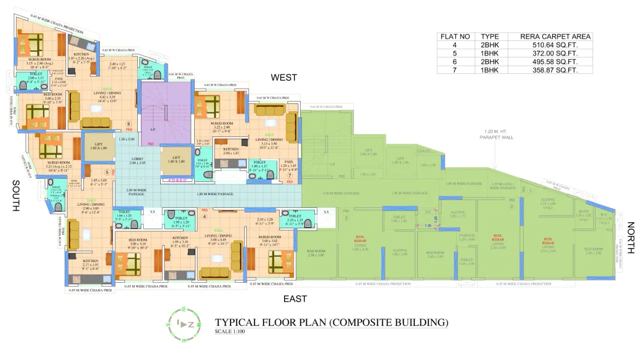 Samarth Reva Floor Plan