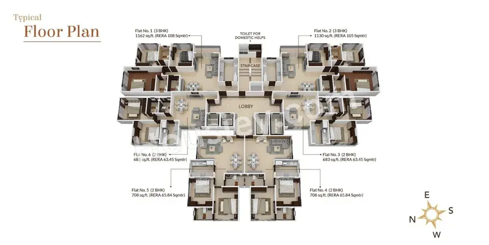Sangam Nero Floor Plan