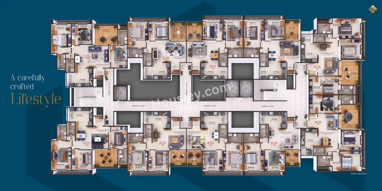 Sankalp Alyssum Floor Plan