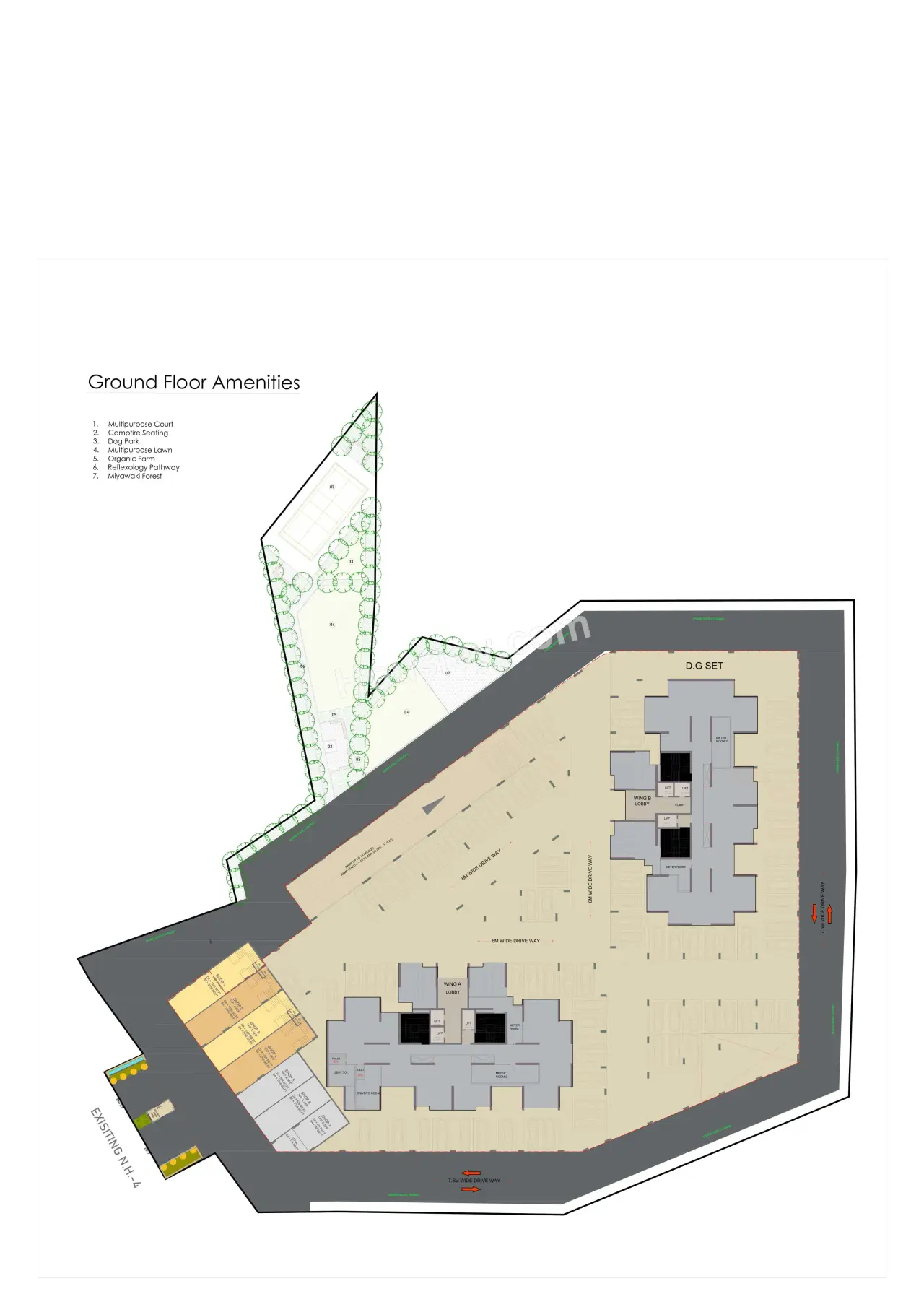 Satyam Regents Park Master Plan