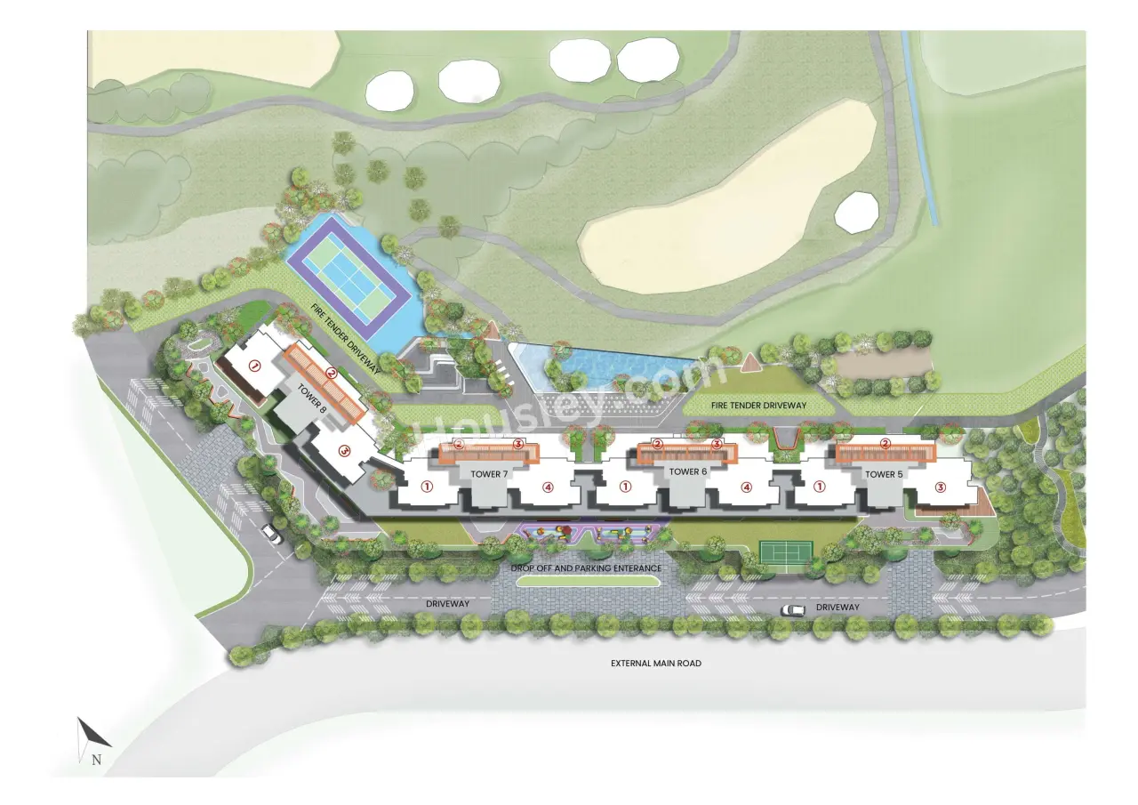 Shapoorji Golfland Master Plan