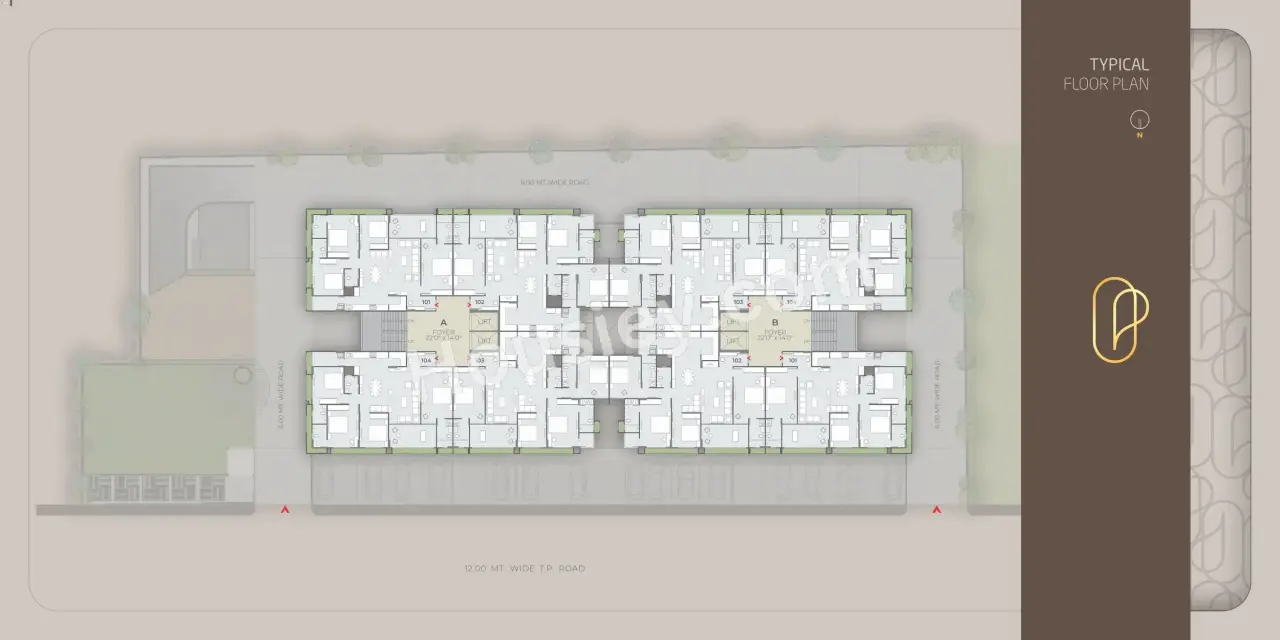 Shilp Paradise Floor Plan