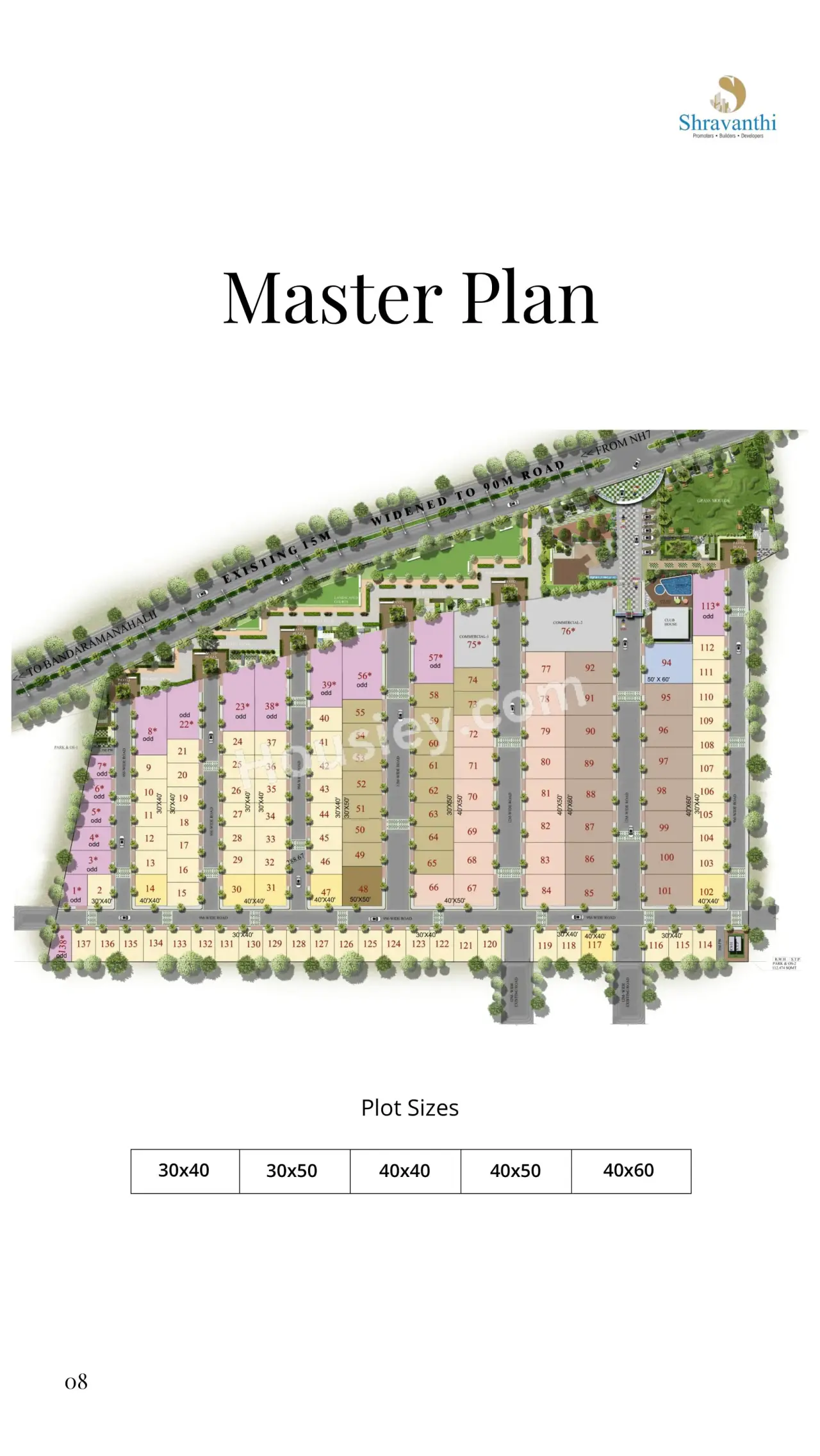 Shravanthi North One Master Plan