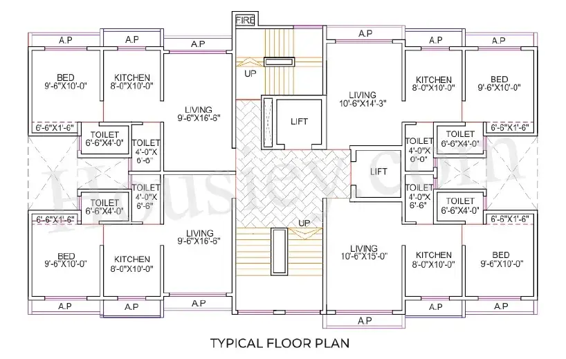 Shree Krishna Elegance Floor Plan