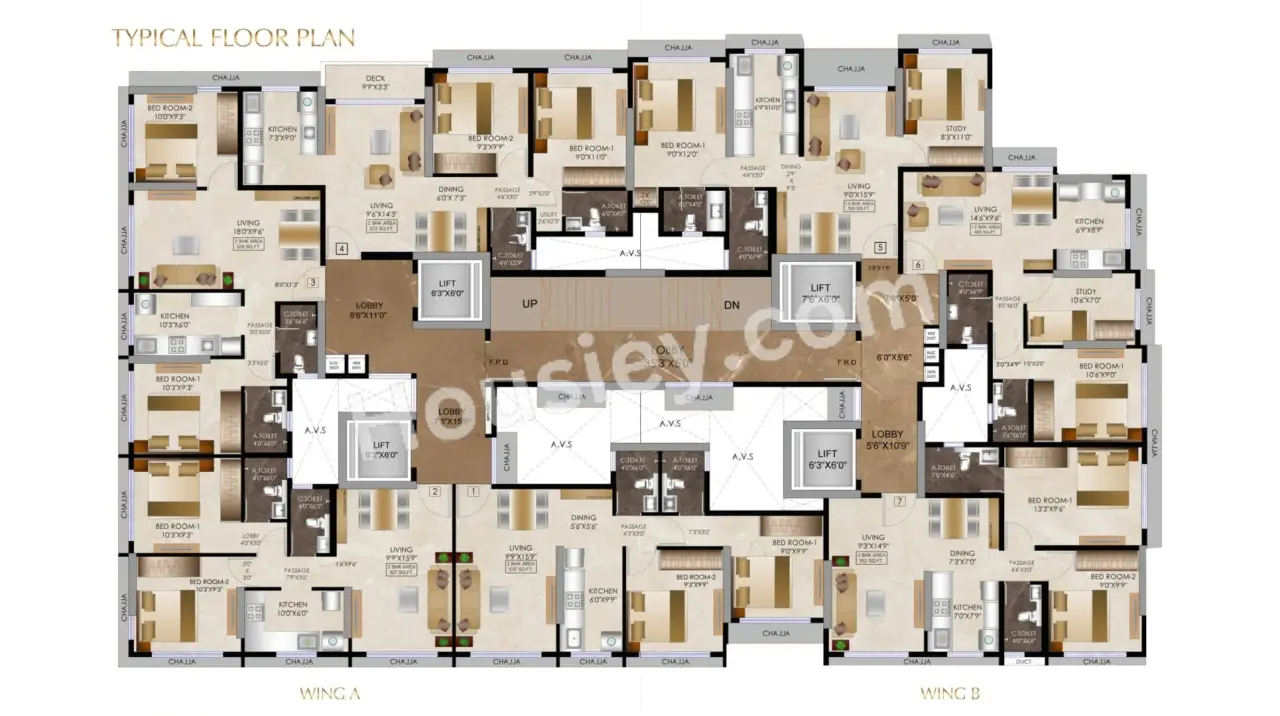 Shree Balaji Orchid Floor Plan