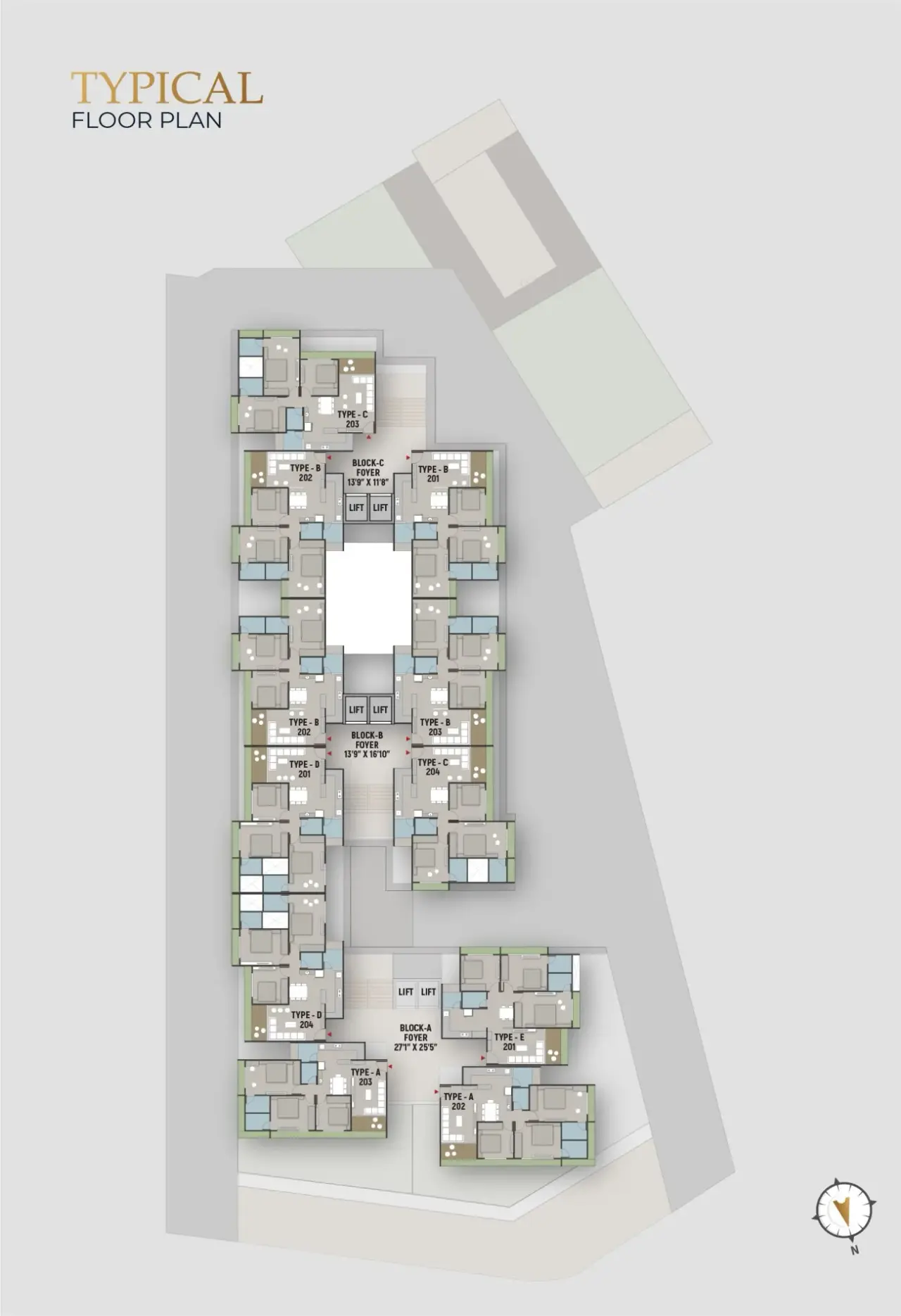 Shrimay Opulence Floor Plan