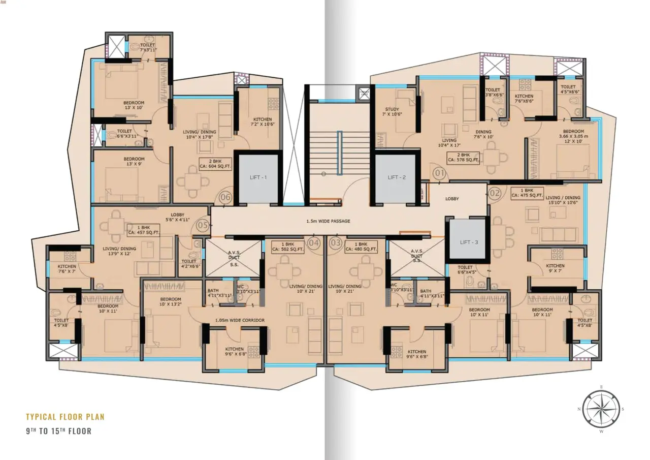 Smgk Golden Height Urbana Floor Plan