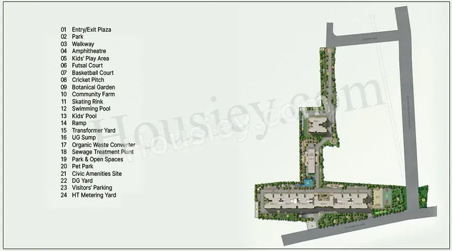 Sobha Sentosa Floor Plan