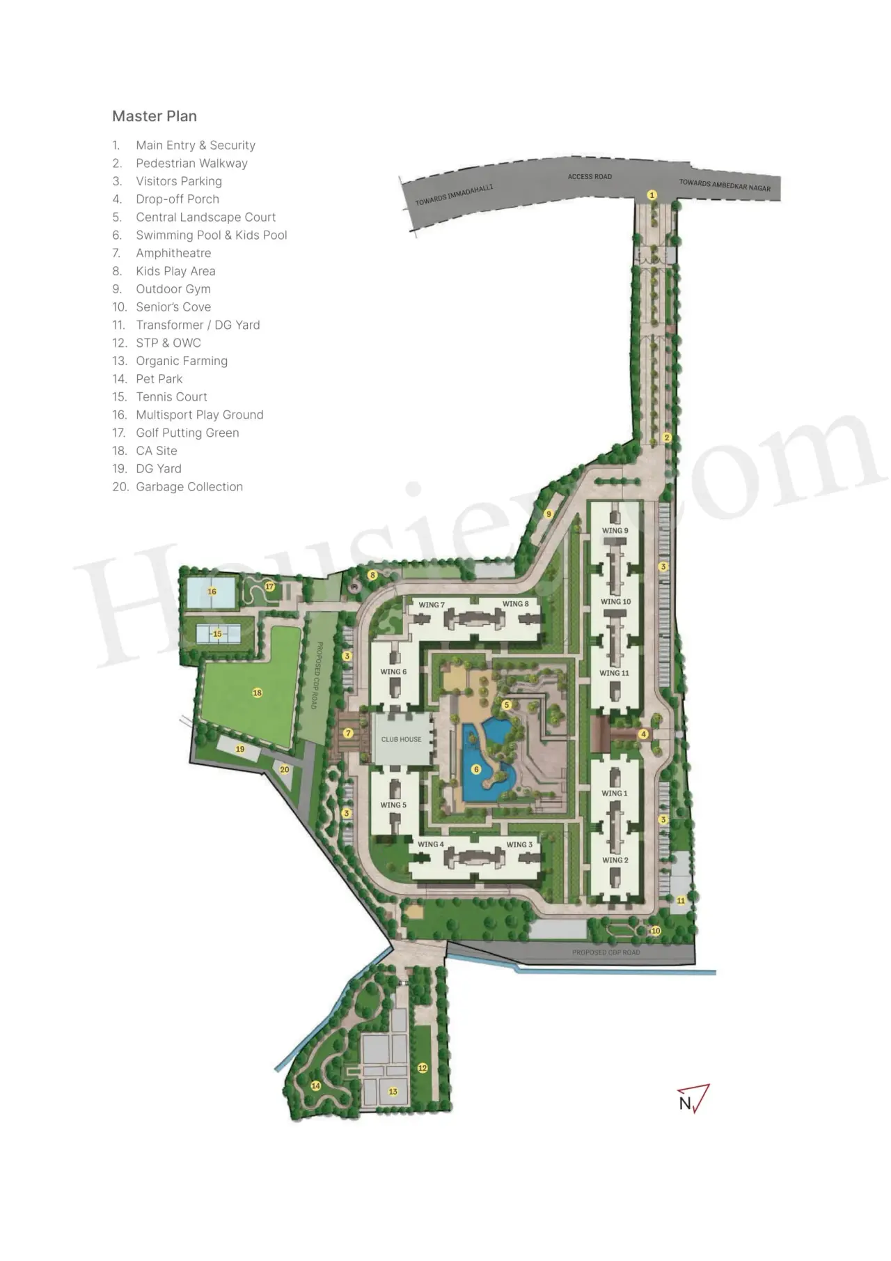 Sobha Windsor Master Plan