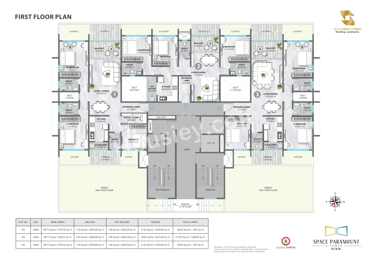 Space Paramount Tower Master Plan