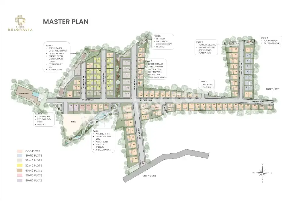 Subha Belgravia Master Plan
