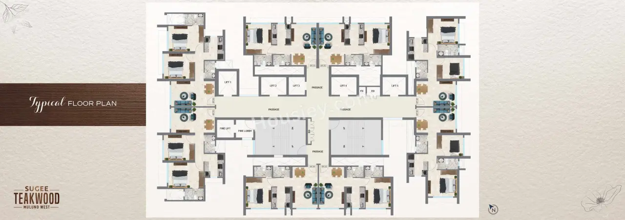 Sugee Teakwood Floor Plan