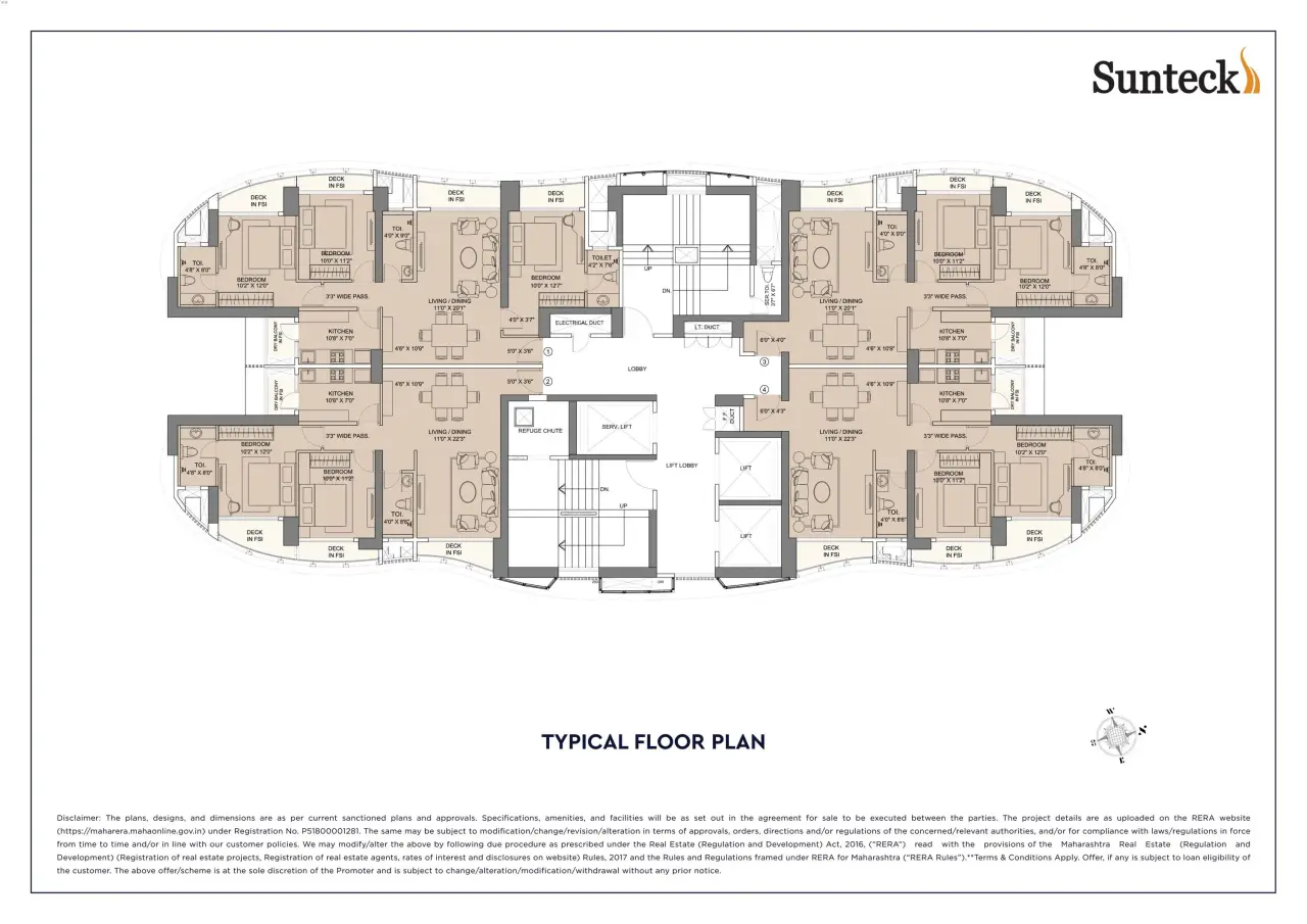 Sunteck City Avenue 1 Master Plan