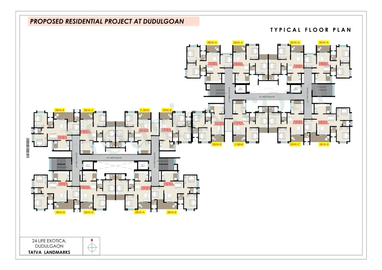 Tatva 24Life Exotica Floor Plan