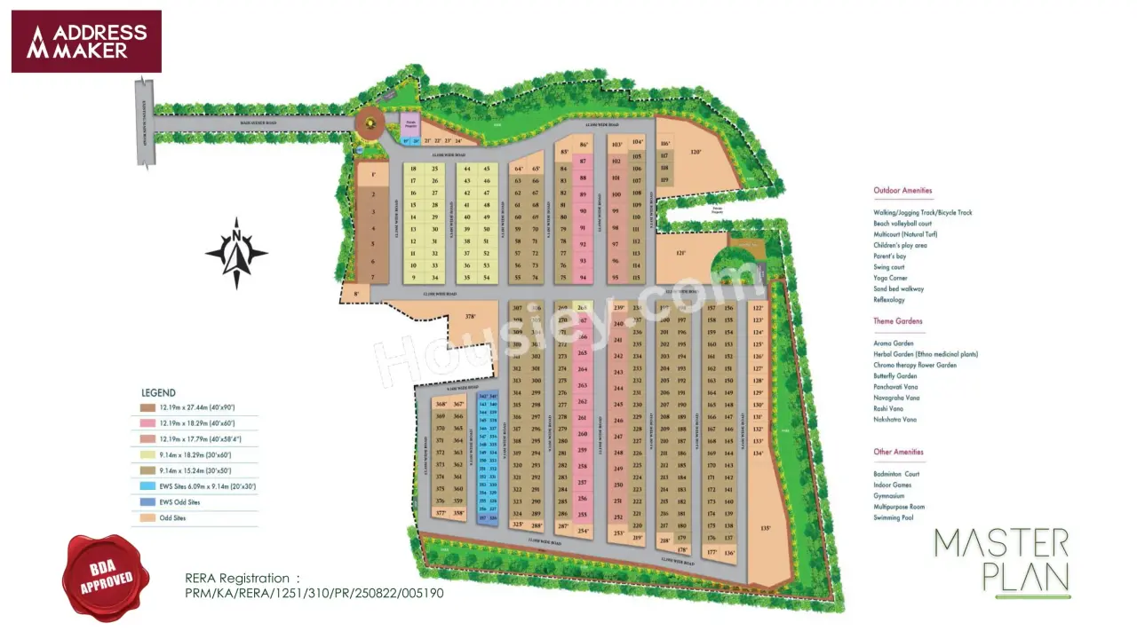The Akshara Valley Address Master Plan