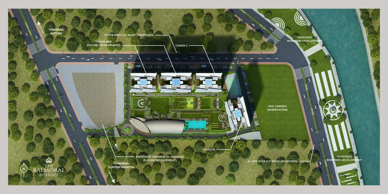 Kasturi The Balmoral Riverside Master Plan