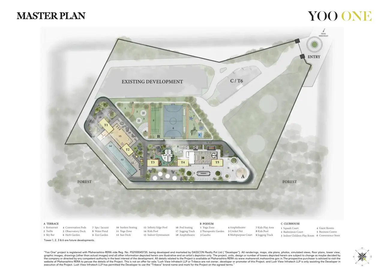 Tribeca Yoo One Master Plan