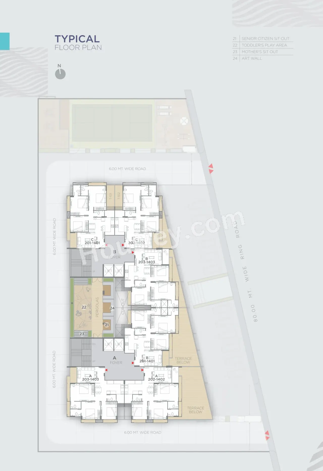 Ratna Turquoise Dreamz Floor Plan
