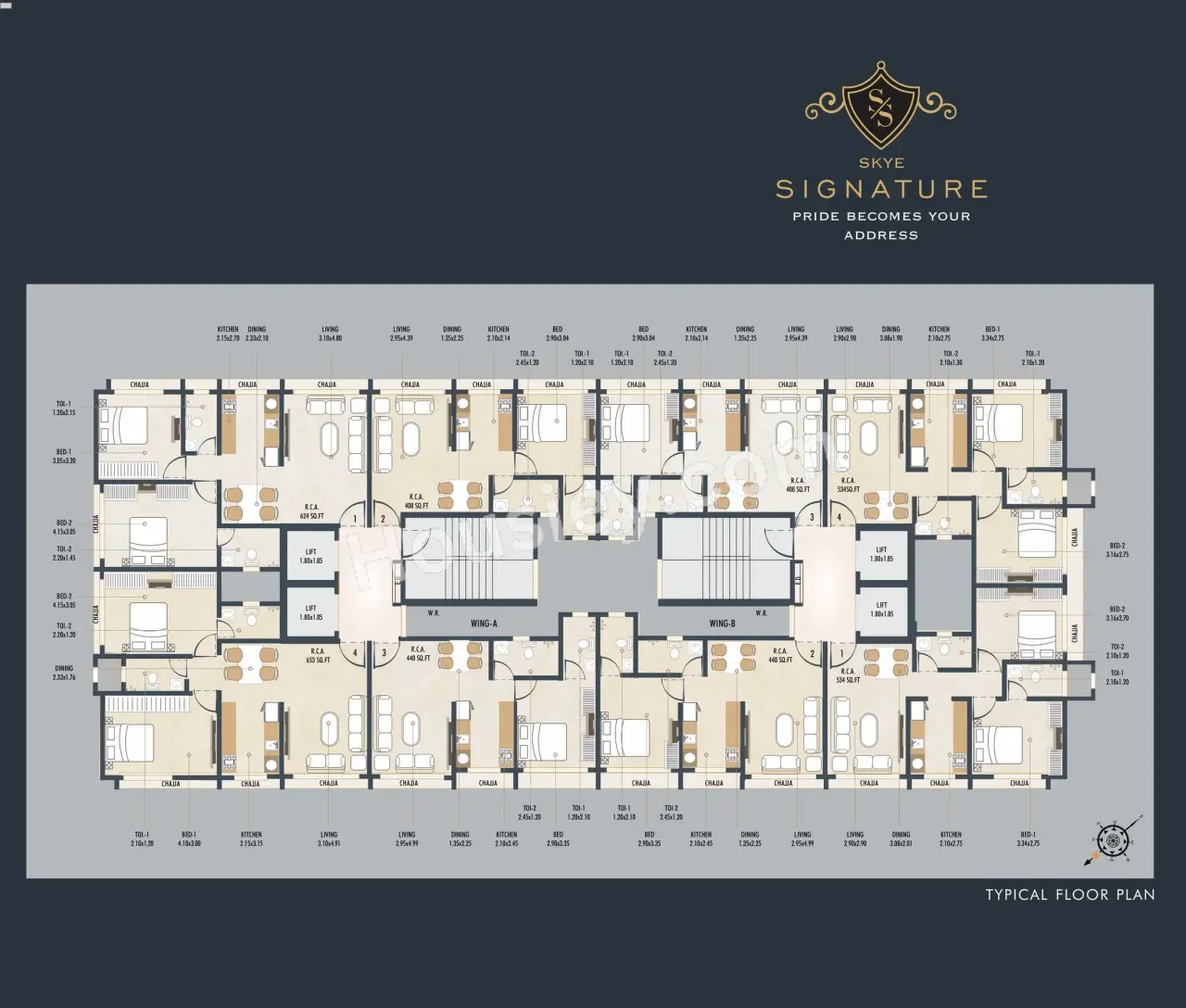 VK Skye Signature Floor Plan