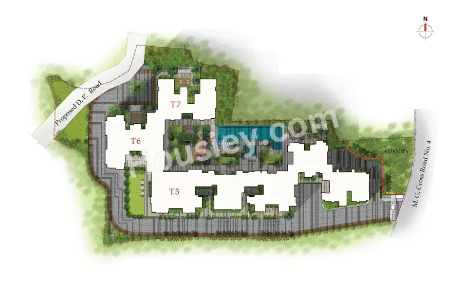 V Raheja La Serena Master Plan