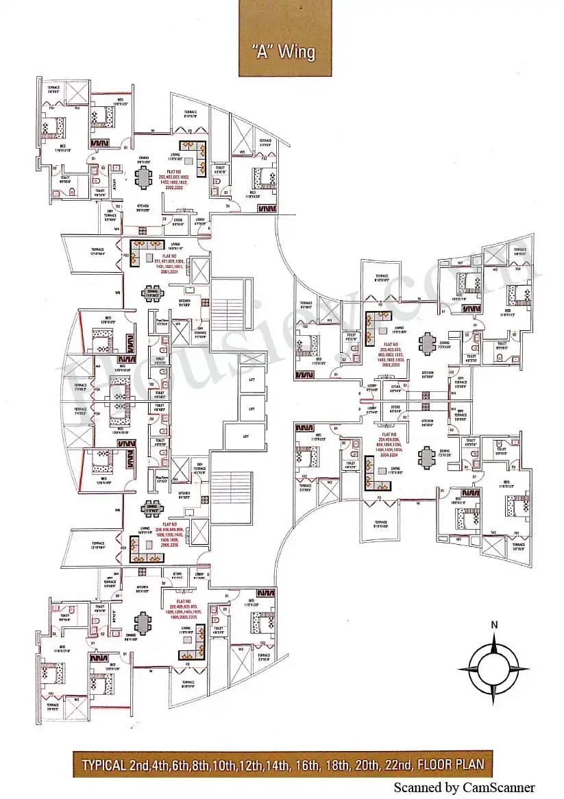 Twinstar Vaastu Imperial Master Plan