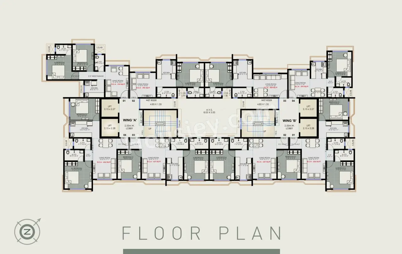 Vaibhavlaxmi Royal Stone Master Plan