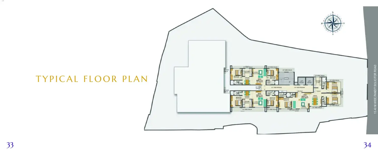 Vardhan Royale Floor Plan