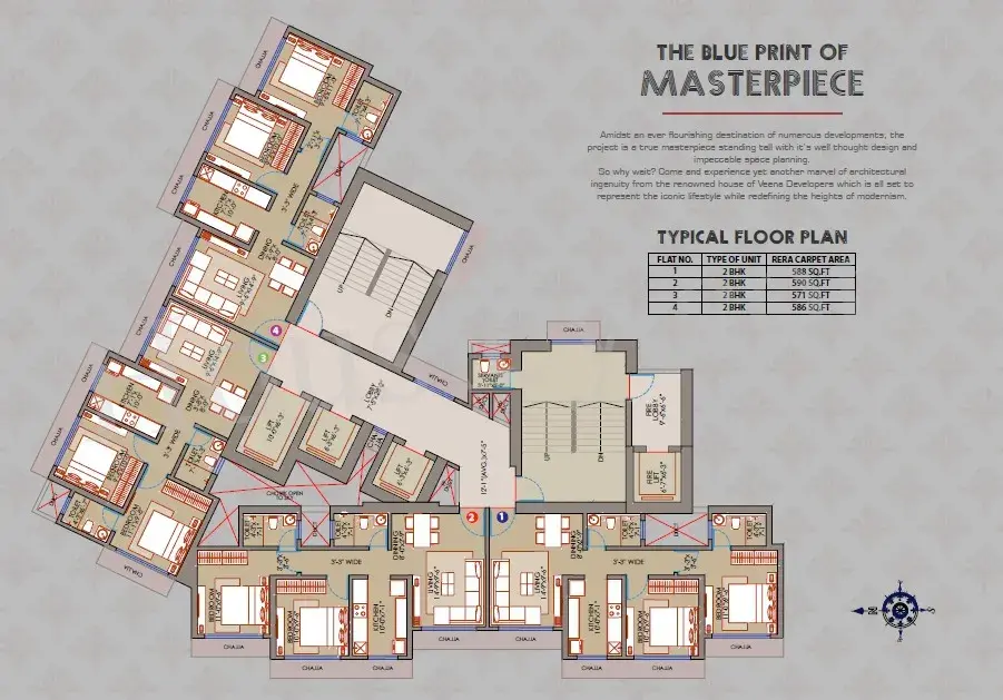 Veena Smart Homes Master Plan