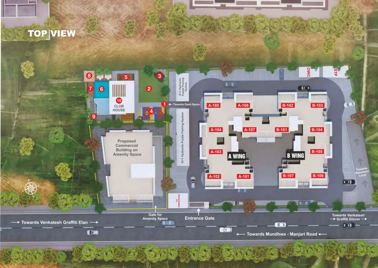 Venkatesh Graffiti Elan Master Plan