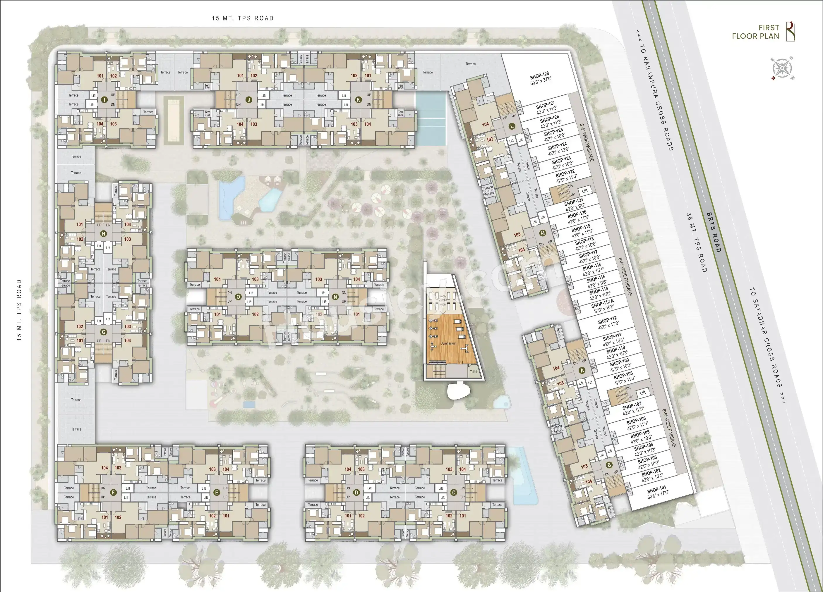 A Shridhar Rameshwar City Floor plan 1