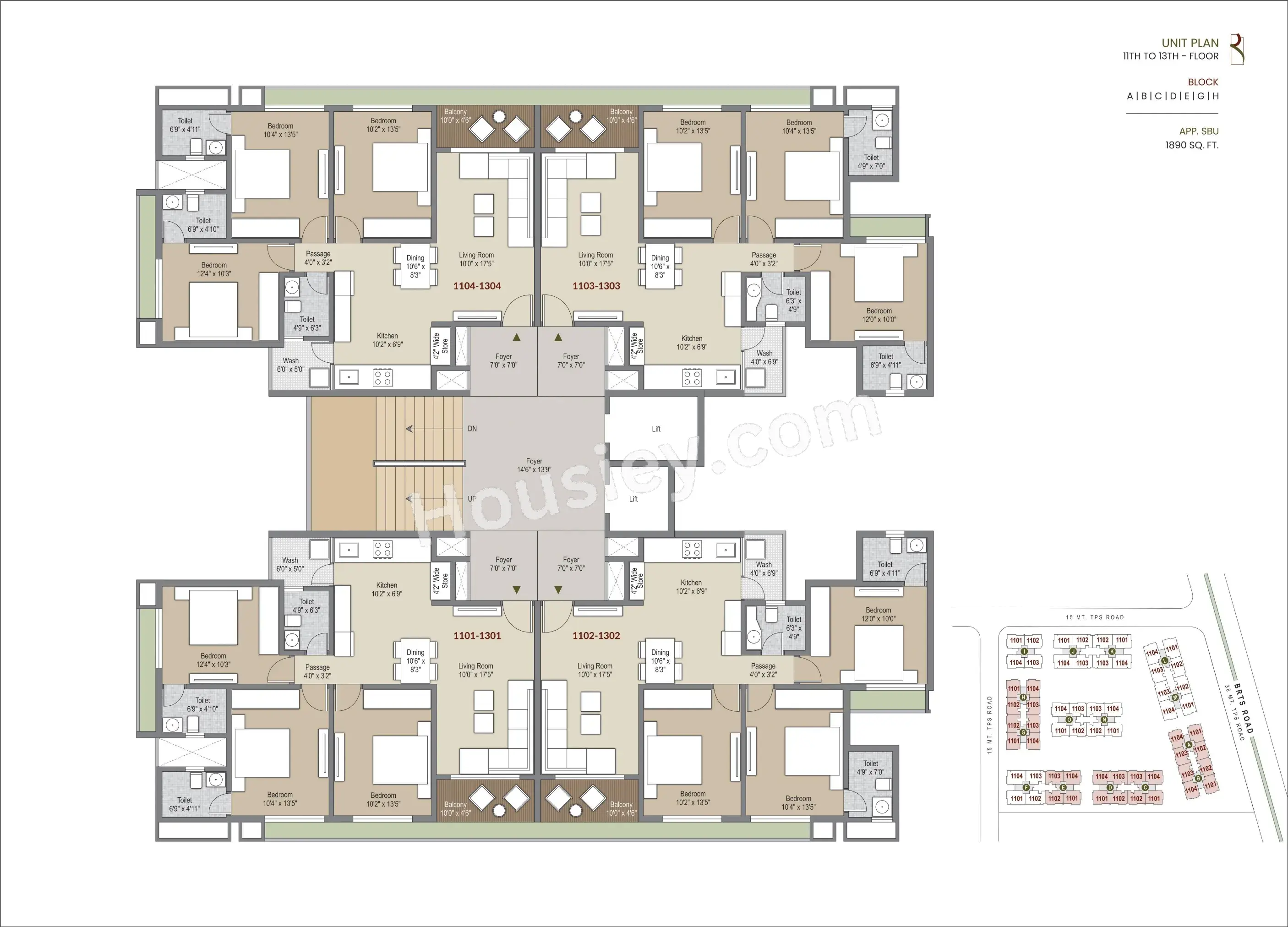 A Shridhar Rameshwar City Floor plan 3